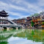 Phượng Hoàng Cổ Trấn thơ mộng vào mùa đẹp nhất.